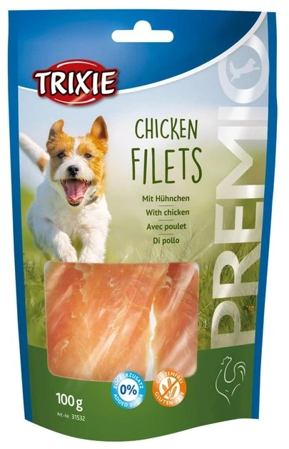 Ласощі для собак Chicken Filets Trixie, 100 г