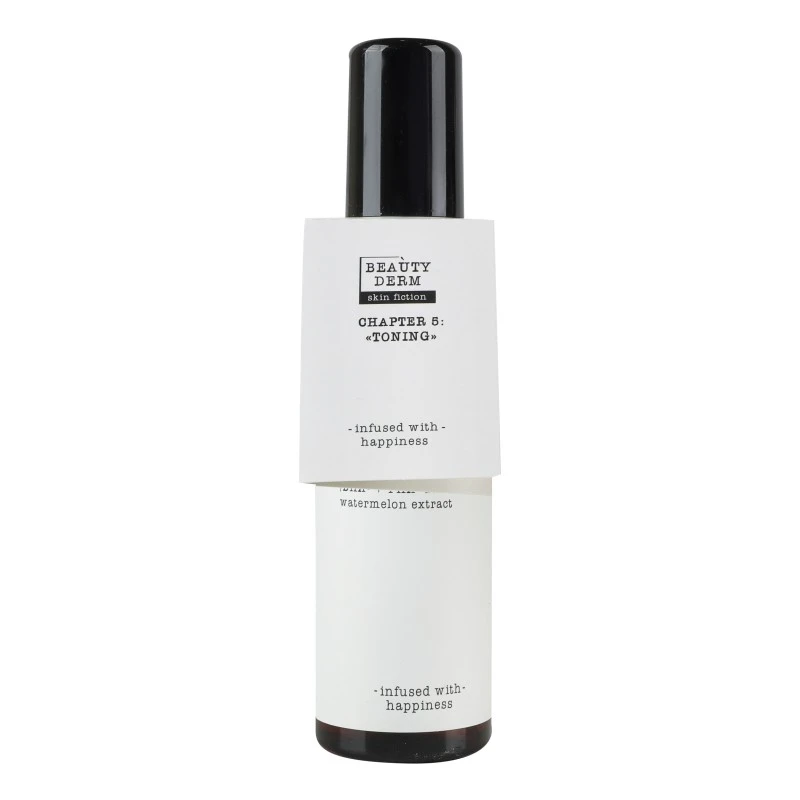 Тонер для очистки пор с ВНА- РНА-кислотами и арбузом Skin fiction Beautyderm, 200мл