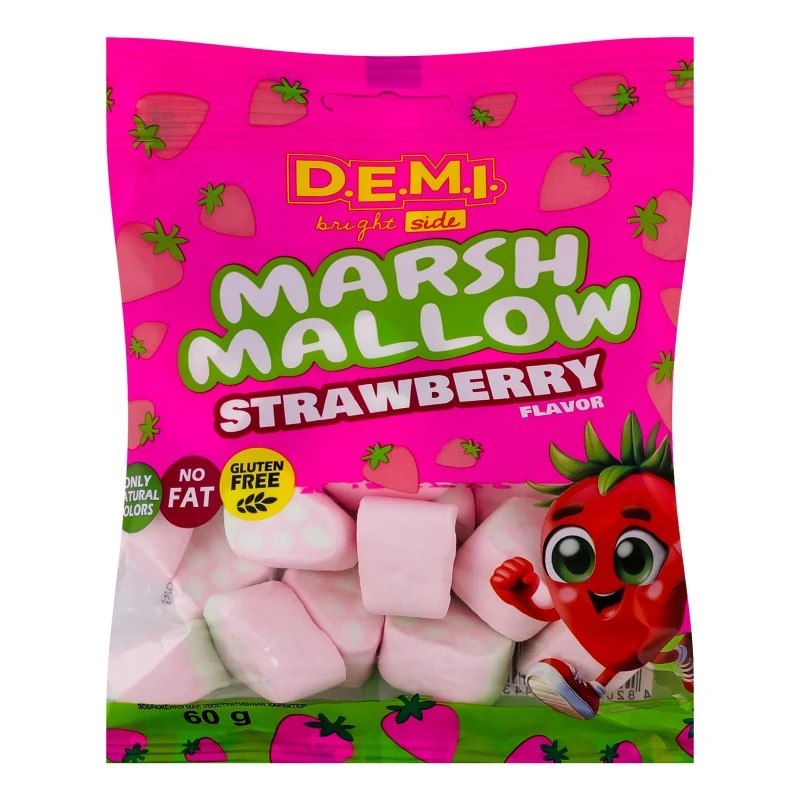 Маршмеллоу полуниця Saleks , 60 г