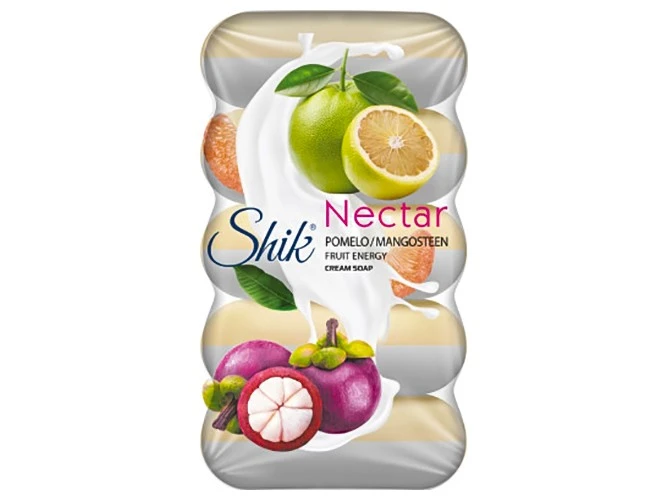 Крем-мило тверде Nectar Помело і мангостін Shik, 5*70г