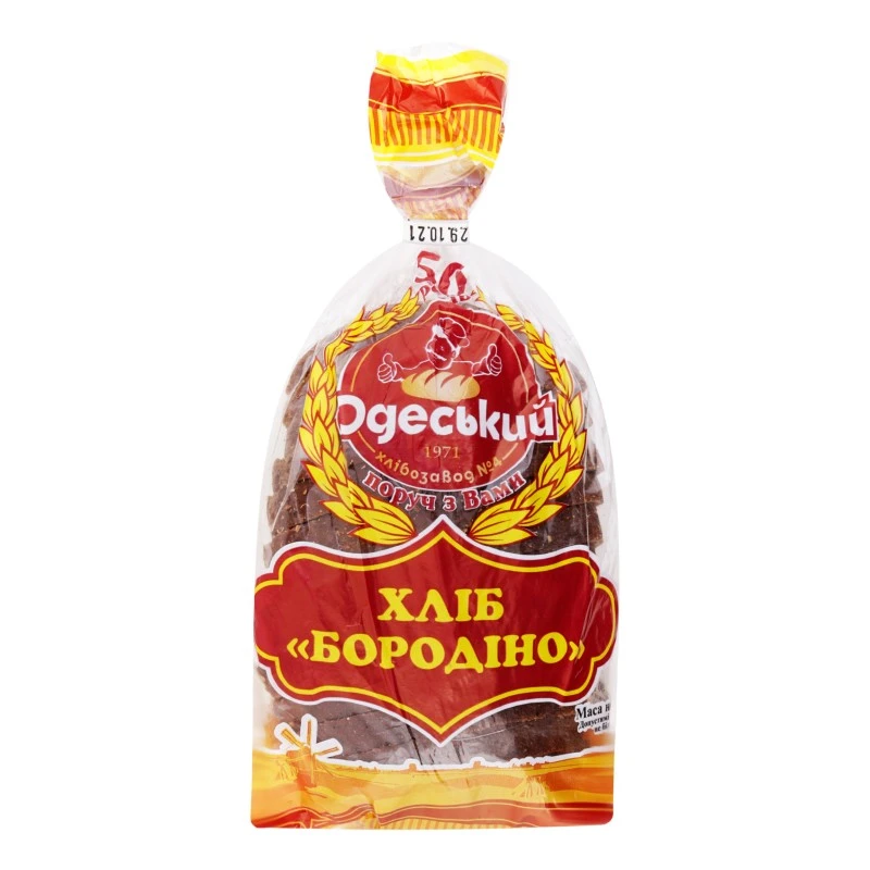 Хліб нарізний Бородинський ОХЗ 4, 450 г