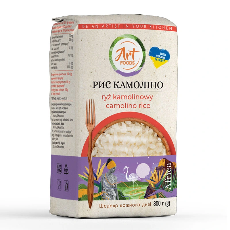Крупа рис Камоліно Art Foods, 800 г