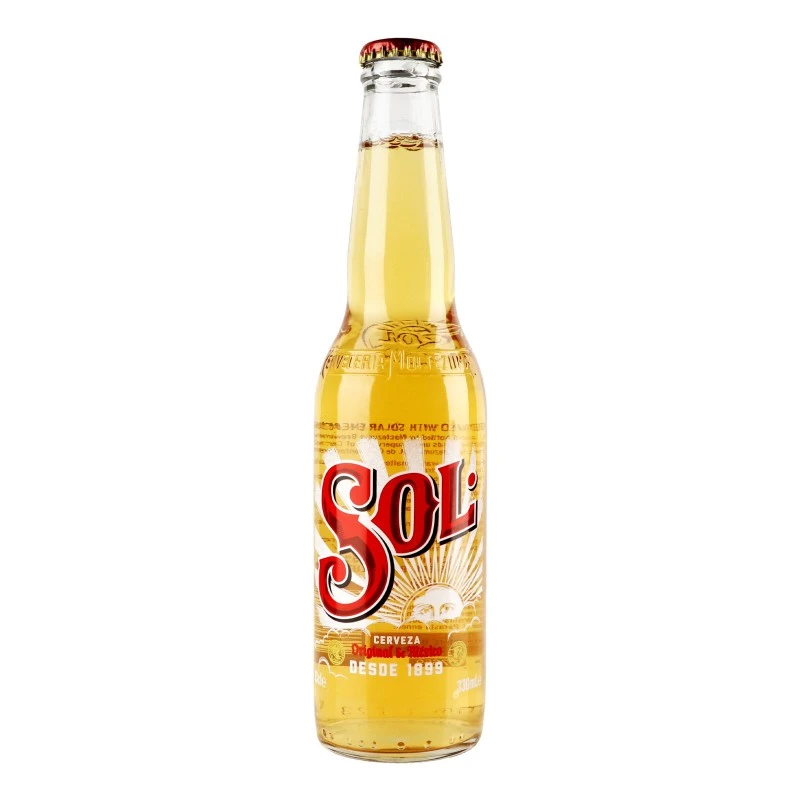 Пиво світле Sol, 0.33 л