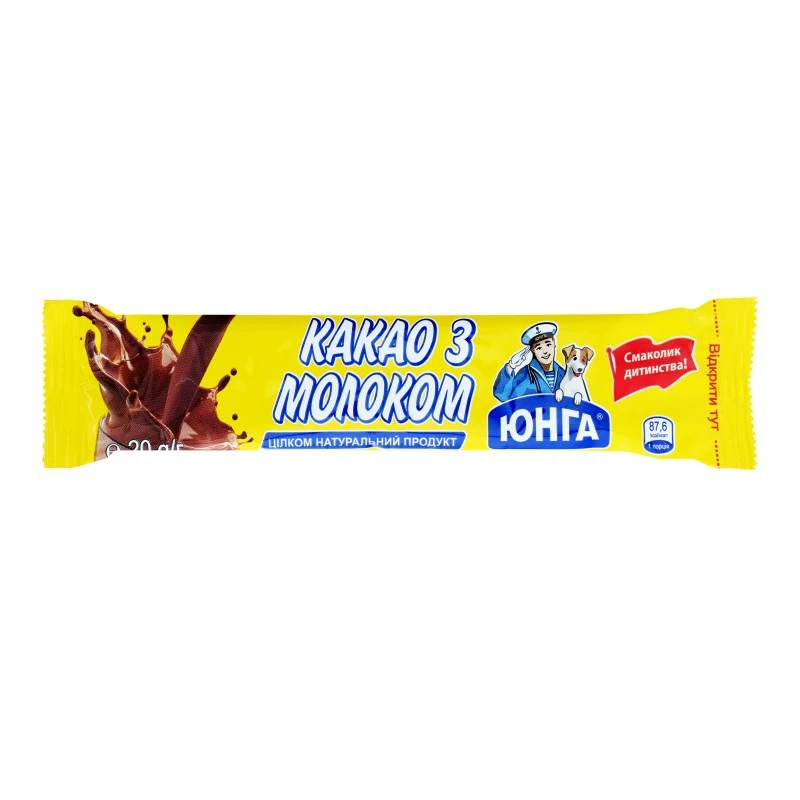 Какао з молоком Юнга, 20 г