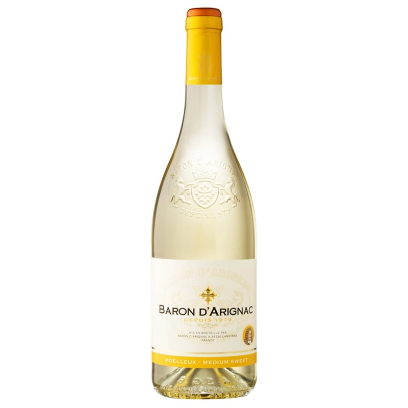 Вино біле напівсолодке Blanc Baron d&#039;Arignac, 0.75 л