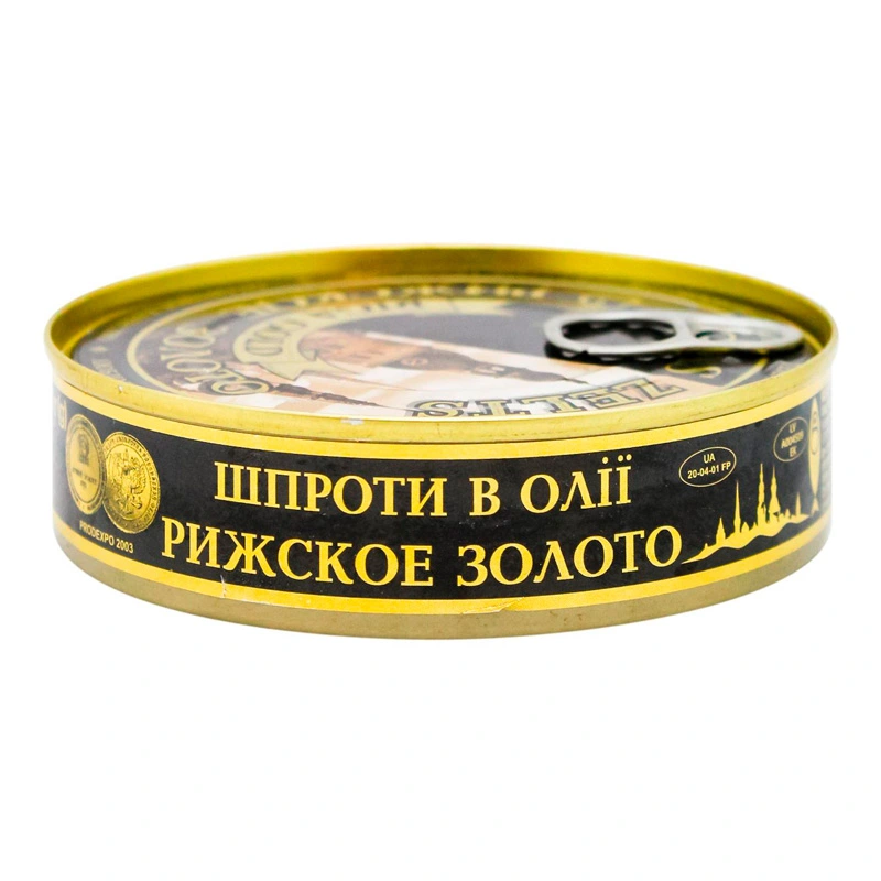 Шпроти Ризьке золото, 160 г