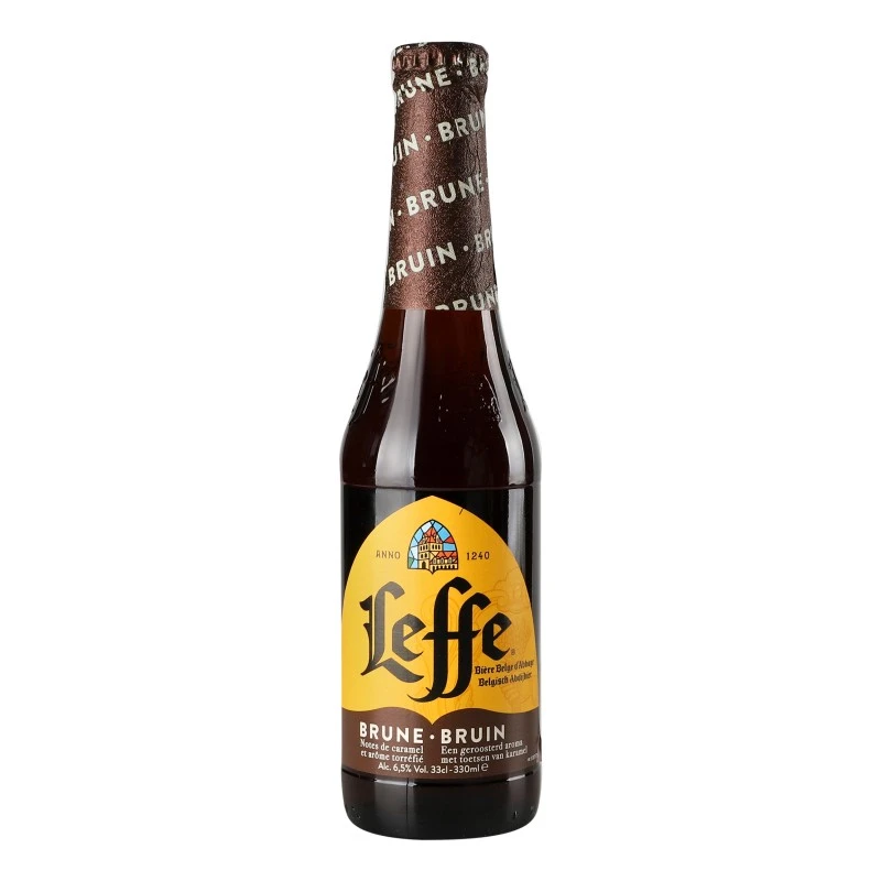 Пиво темне Brune Leffe, 0.33 л