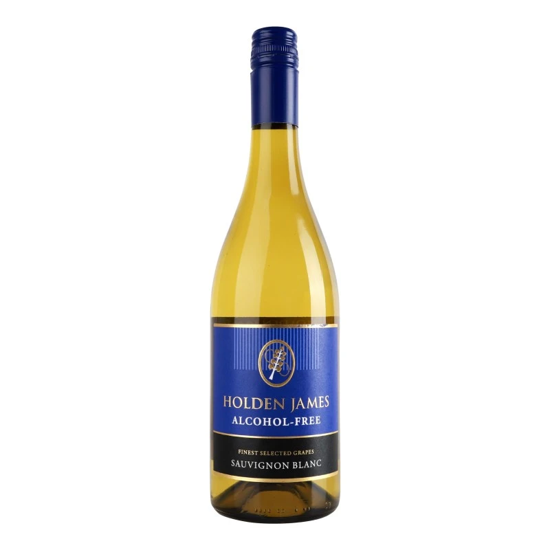 Напій безалкогольний білий напівсолодкий Sauvignon Blanc Alcohol-free Holden James, 0.75 л