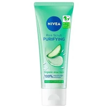 Скраб для обличчя рисовий Очищення та звуження пор Nivea 75мл