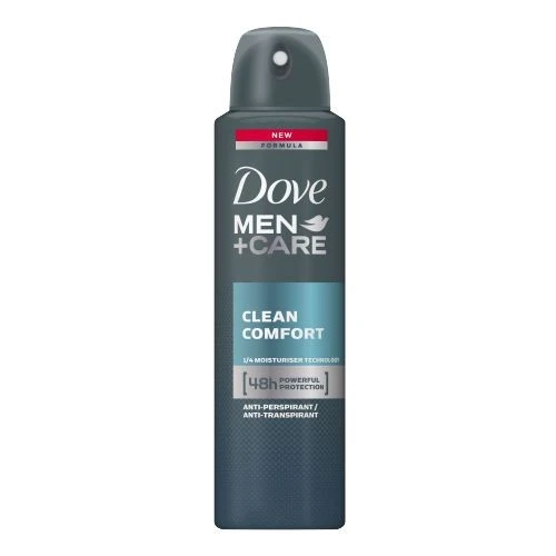 Антиперспірант аерозоль Clean Comfort Dove Men+Care, 150 мл
