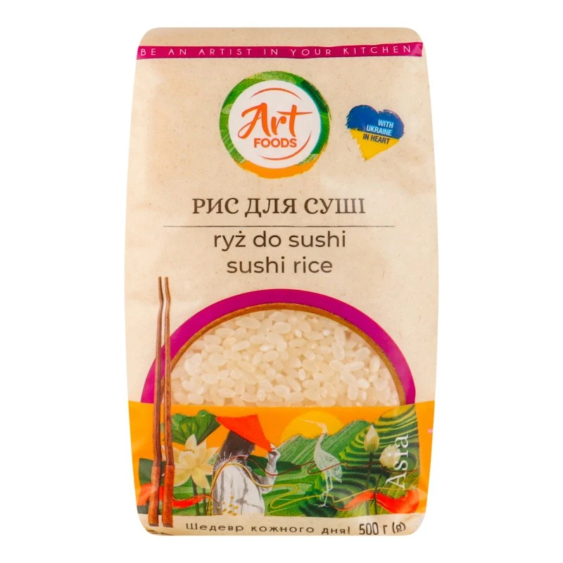 Крупа рис для сушi Art Foods, 500 г