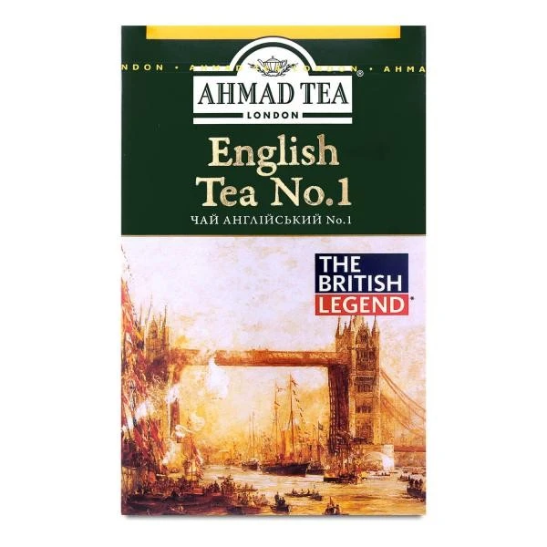 Чай листовий чорний English 1 Ahmad Tea, 100 г