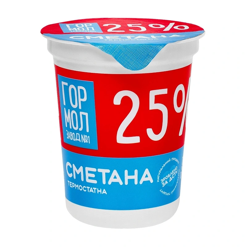 Сметана 25% Міськмолзавод, 300 г