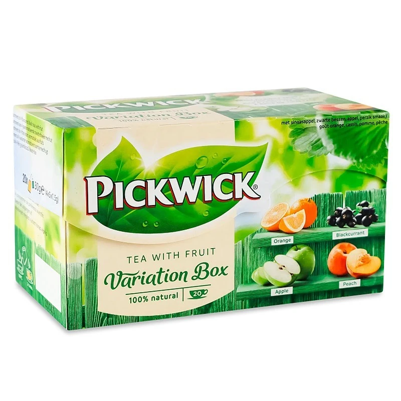 Чай чорний фруктовий асорті Pickwiсk BwA, 1,5г*20 пак.