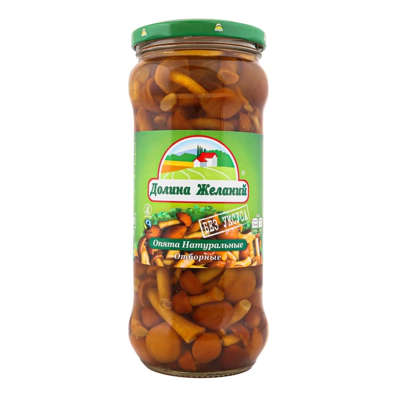 Консервовані Опеньки натуральні добірні Dream Valley, 580 г