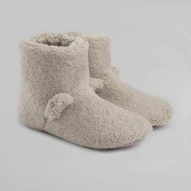 Капці домашні Чобітки жіночі TEDDI milk р.38-39 Twins, пара