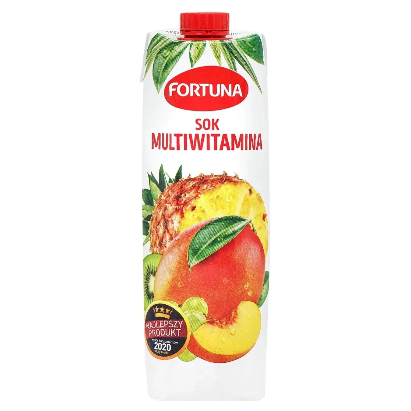 Сік Мультивітамін-Апельсин без цукру Fortuna, 1 л