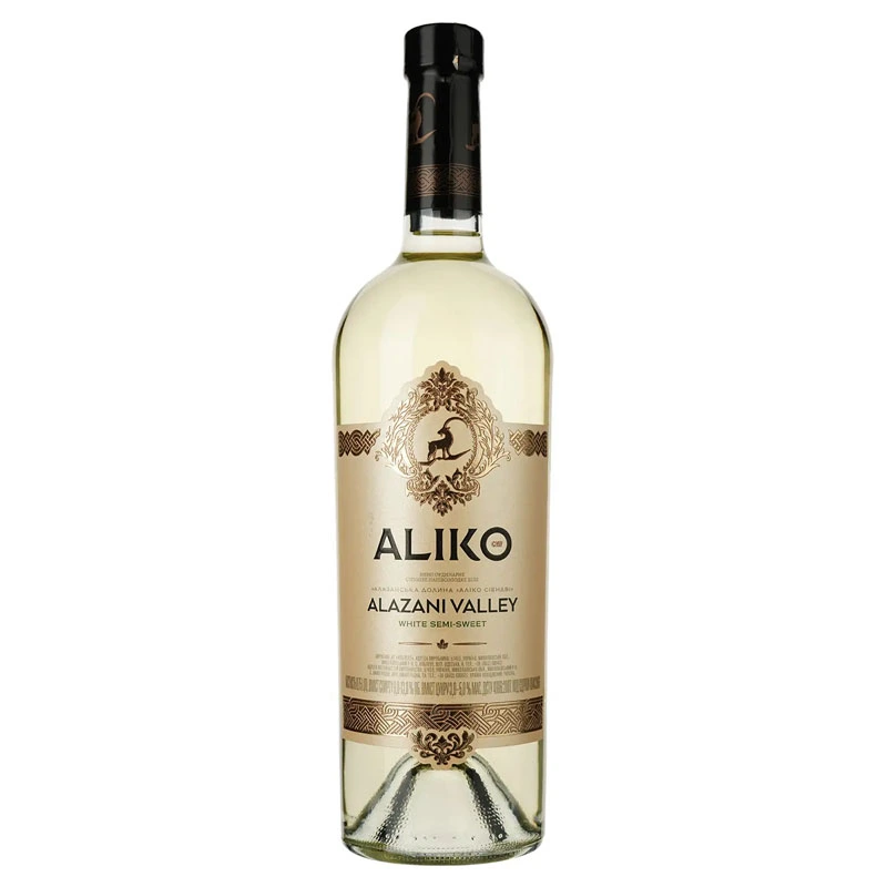 Вино біле напівсолодке Alazani Valley Aliko C&amp;W, 0.75 л