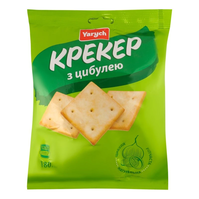 Крекер З цибулею Yarych, 180 г
