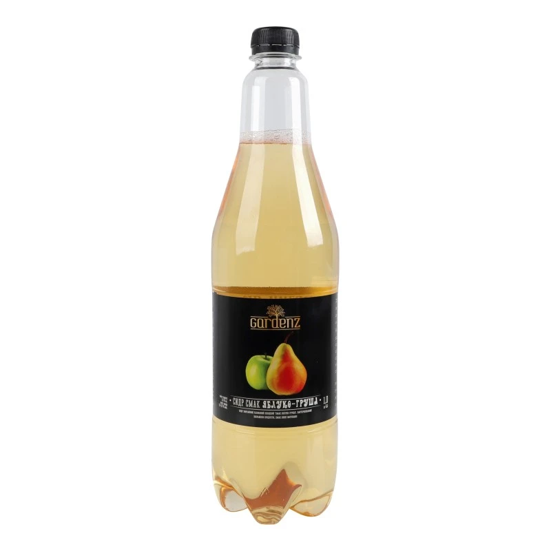 Сидр солодкий газований Яблуко груша Gardenz, 1 л