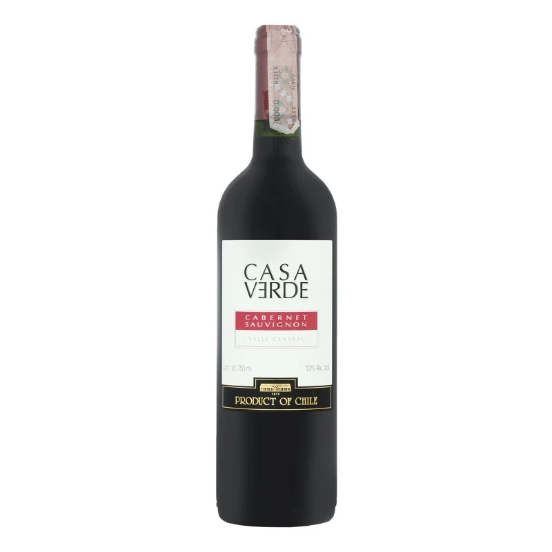 Вино червоне сухе Caberne Sauvignon Casa Verde, 0.75 л