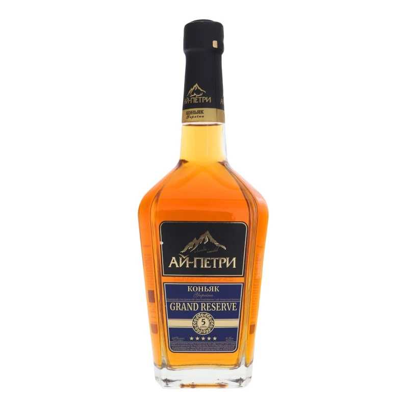 Коньяк 5 зірок Grand Reserve Ай-Петрі, 0.5 л