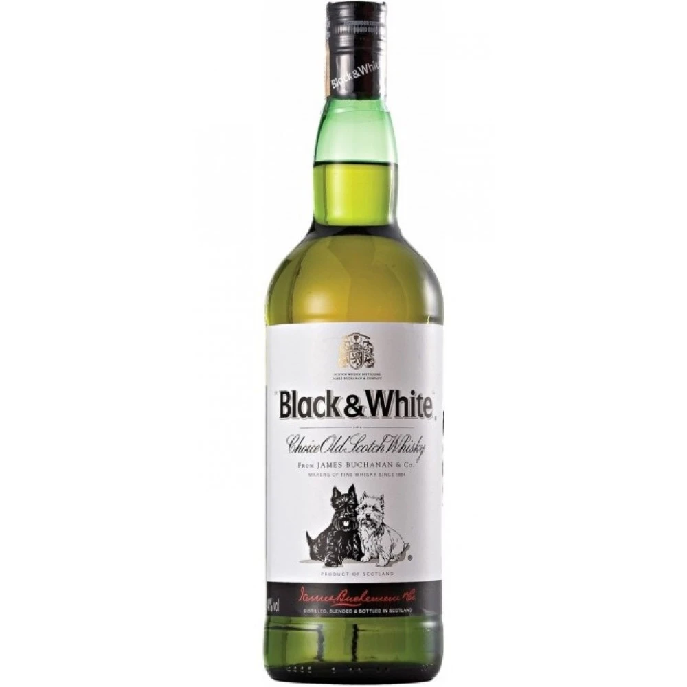 Віскі 3 роки витримки Black&amp;White, 0.7 л