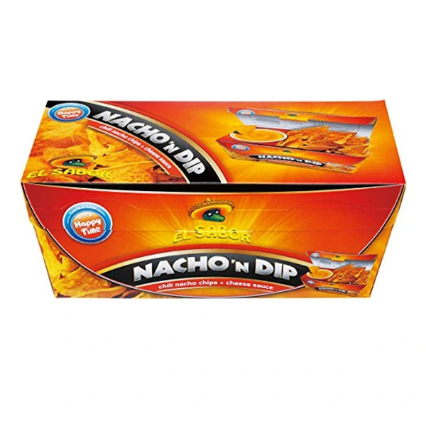 Набір чіпсів з сирним соусом El Sabor Nacho, 175 г