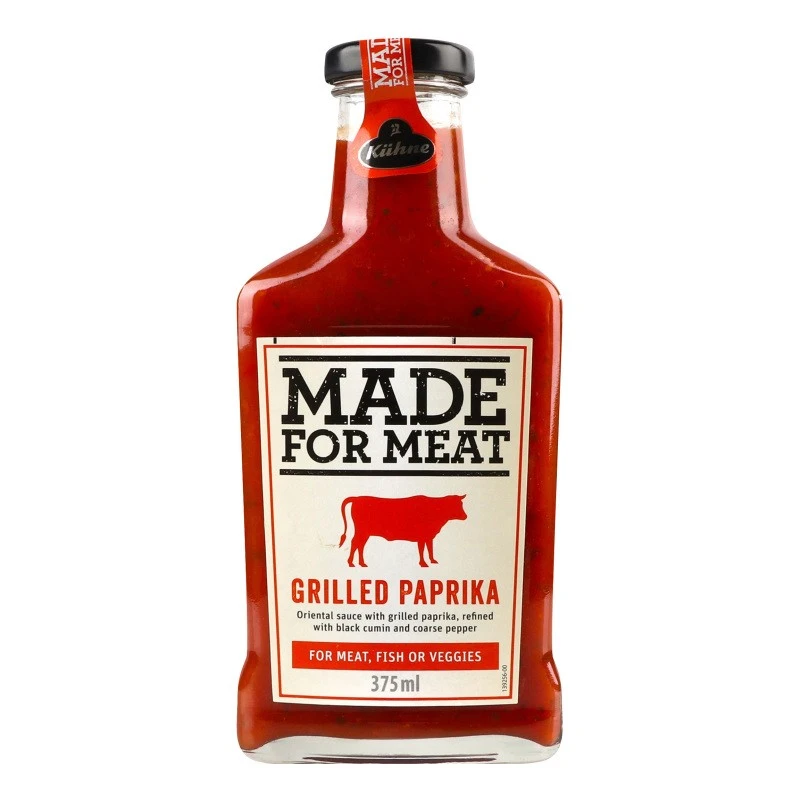 Соус Гриль Паприка Kuhne Made For Meat, 375 мл