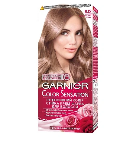 Крем-фарба для волосся 8.12 Вишуканий опал Garnier, 1шт