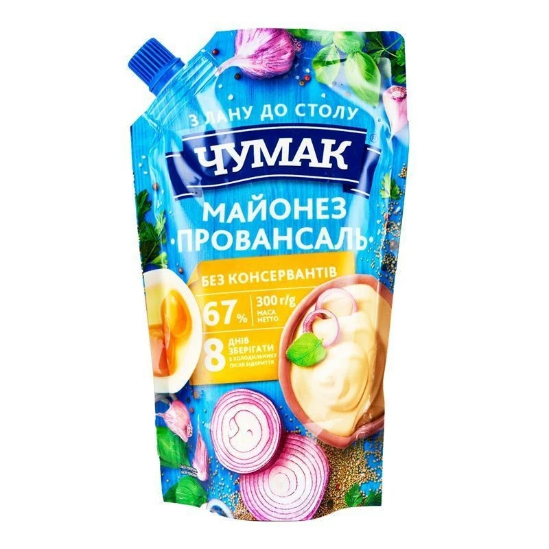 Майонез 67% Провансаль Чумак, 300 г
