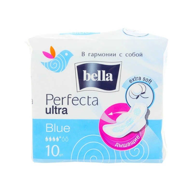 Прокладки гігієнічні Blue Ultra Perfecta Bella, 10 шт/уп.