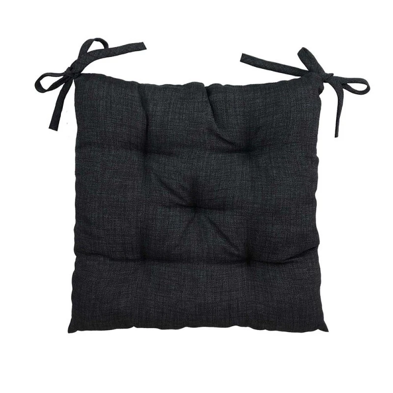 Подушка для стільця 40*40 Milan black, Прованс
