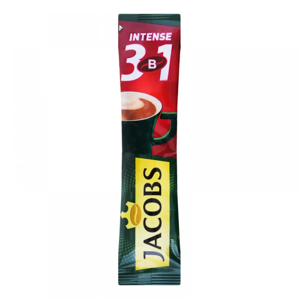 Напій кавовий розчинний 3в1 Intense Jacobs, 12.9 г