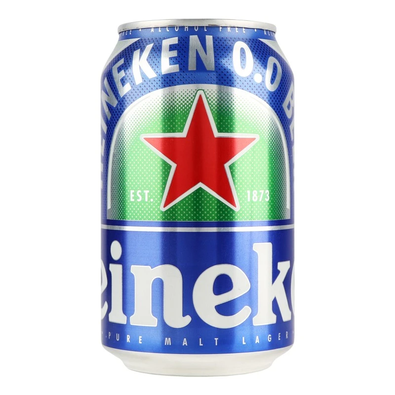 Пиво спеціальне світле б/а ж/б Heineken, 0.33 л