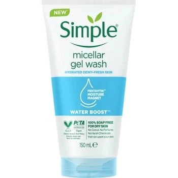 Гель для вмивання міцелярний Water Boost Simple, 150 мл