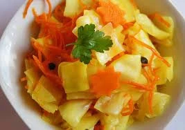 Капуста маринована з куркумою