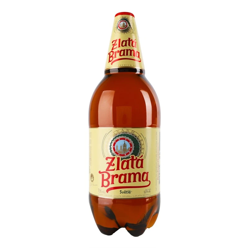 Пиво світле Zlata Brama, 1.75 л