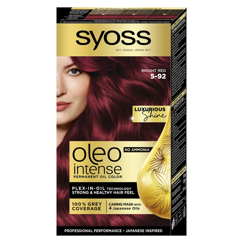 Фарба для волосся Oleo Intense 7-58 Холодний русявий Syoss, 115 мл