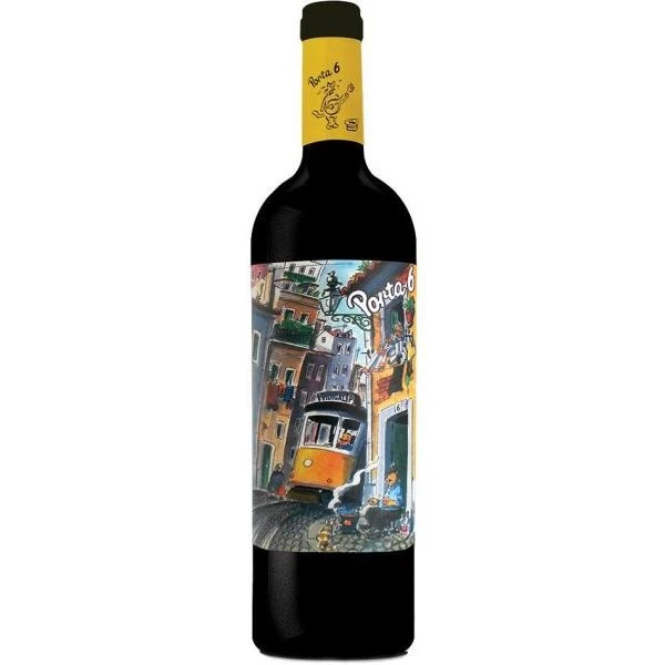 Вино червоне напівсухе Porta 6 Tinto, 0.75 л