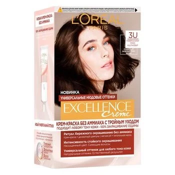 Крем-фарба для волосся 3U Excellence Creme L&#039;Oreal Paris, 1шт