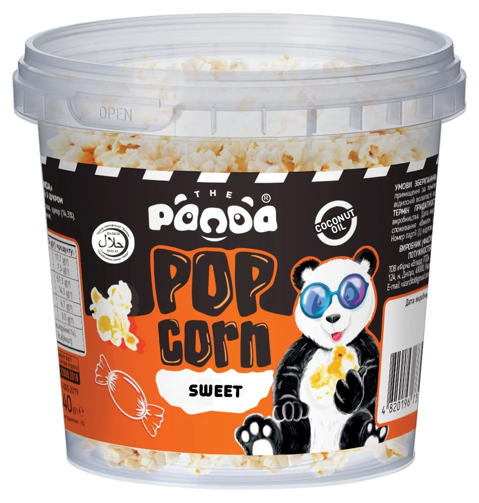 Попкорн солодкий The Panda, 40 г