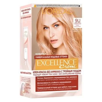 Крем-фарба для волосся 9U Excellence Creme L&#039;Oreal Paris, 1шт