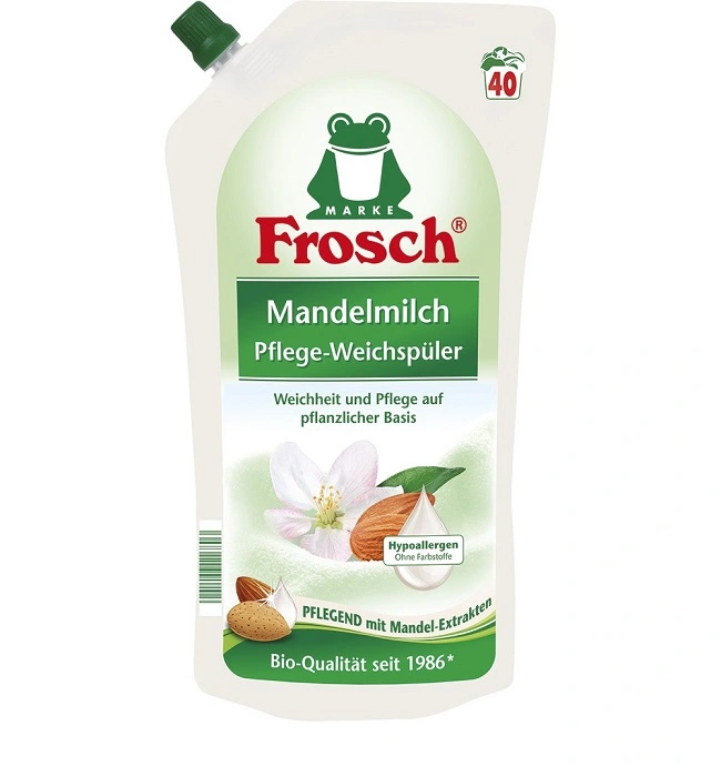 Кондиціонер-ополіскувач Мигдальне Молоко Frosch, 1 л