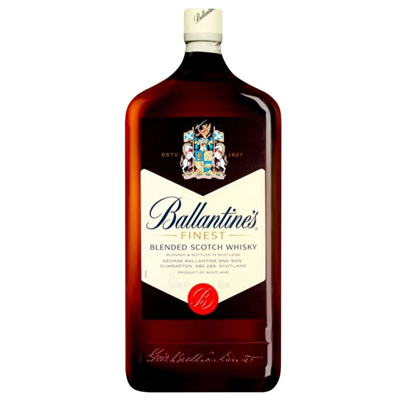 Віскі 40% шотландське купажоване Finest Ballantine&#039;s бут 4.5л