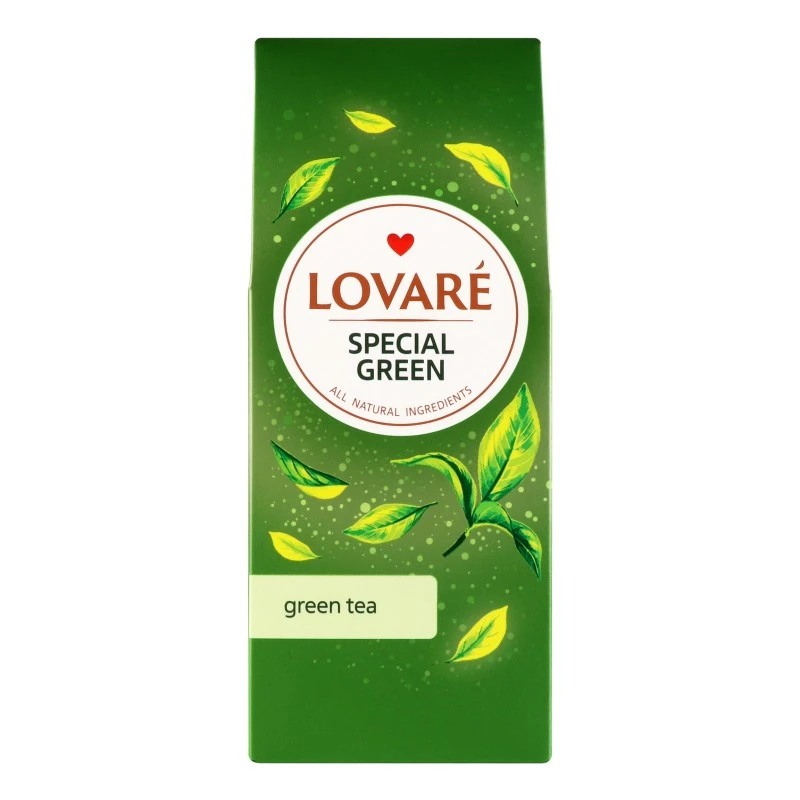 Чай листовий зелений Special Green Lovare, 80 г