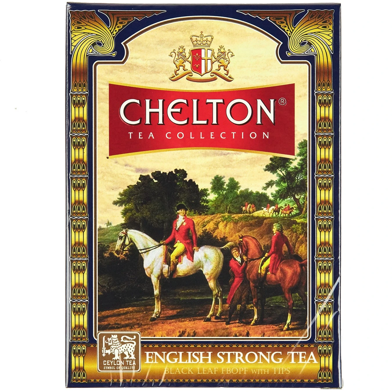 Чай листовий чорний English Strong Tea Chelton, 100 г