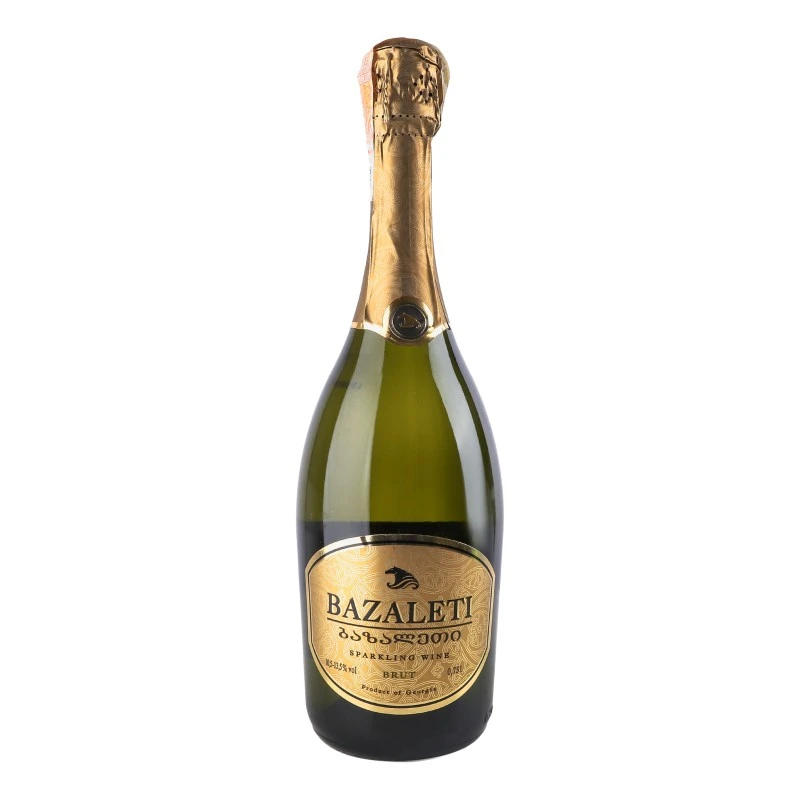 Вино ігристе біле брют Bazaleti, 0.75 л