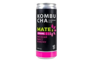 Напій Комбуча Mate Strong ж/б Vit-Fit, 0.33л