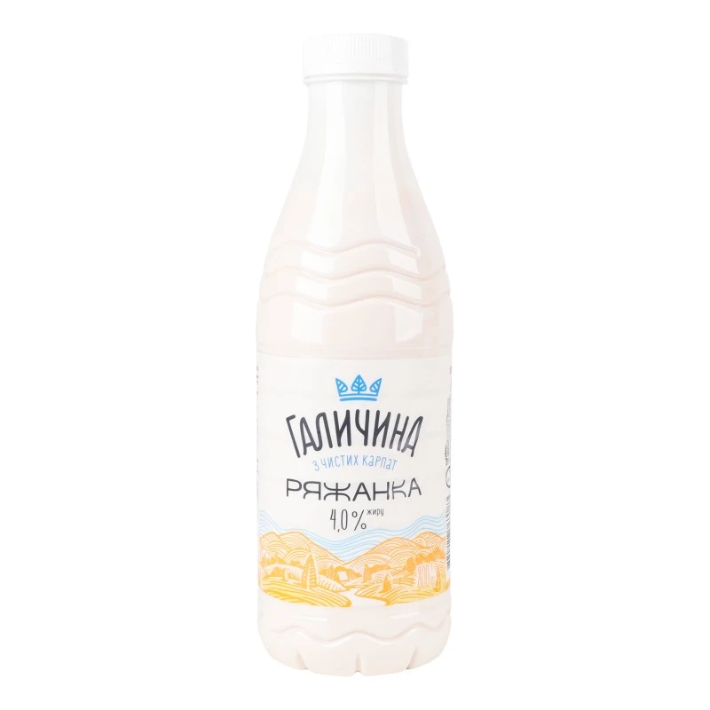Ряжанка 4% Галичина, 800 г
